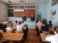 Профилактические беседы с учащимися МОУ «Гимназия» г. Пучежа.